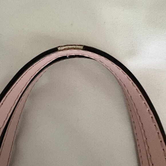 Kate Spade Sawyer Street Maxi Tote Pink Tote with Bow Zipper Top Shoulder Bag - Picture 11 of 16